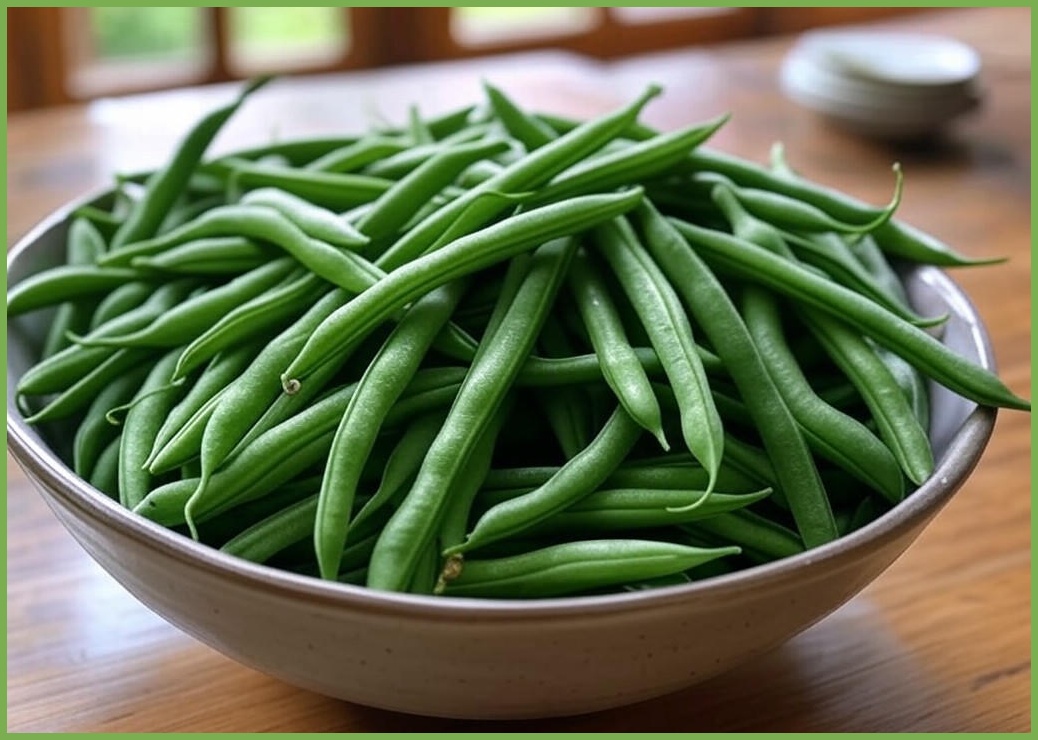 국내산 당일수확 줄콩 롱빈 줄기콩 Dau dua / Long bean 동남아 식재료 - 이미지 1