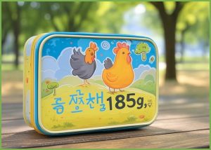 곰곰 닭 도시락,185g,6...