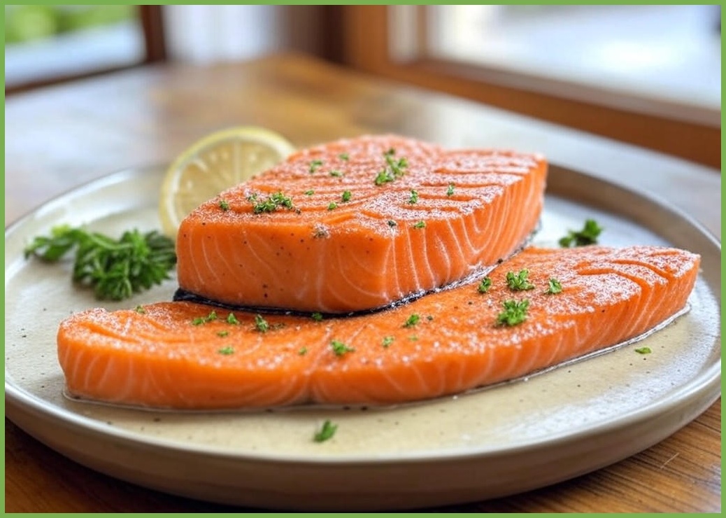 균형잡힌 한끼 연어스테이크 2인분 (냉동) - 이미지 1