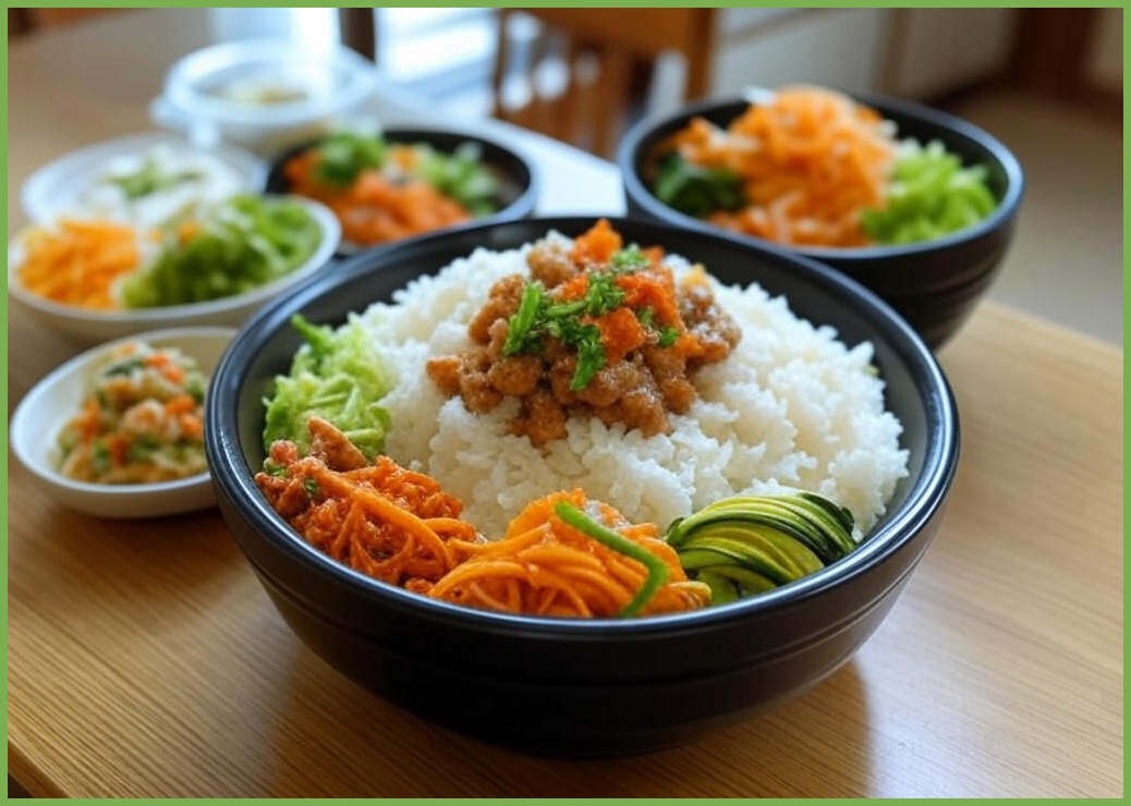 남도애꽃 풍성한 비빔밥세트 - 이미지 1