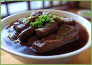 다 되어 나온 소갈비수육 밀...