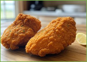 다리살로 만든 바삭한 치킨 ...