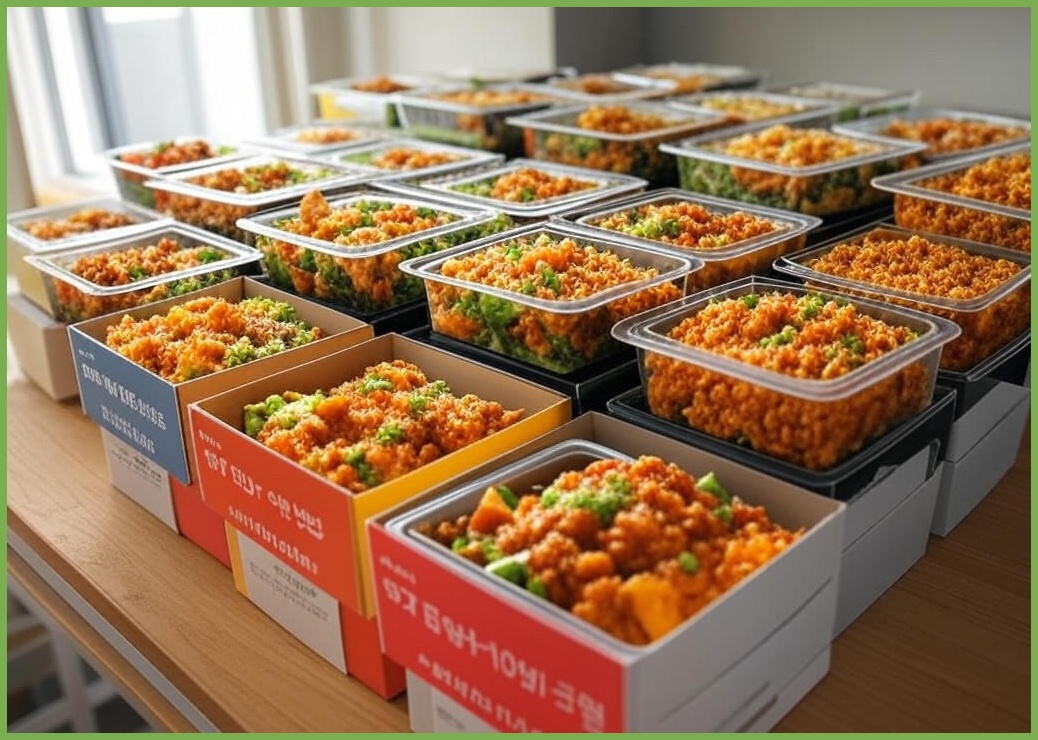 다즐샵 식단관리 도시락 4주 식단 15종 20팩 세트 (건강한10팩+맛있는5팩+가벼운5팩), 1세트 - 이미지 1