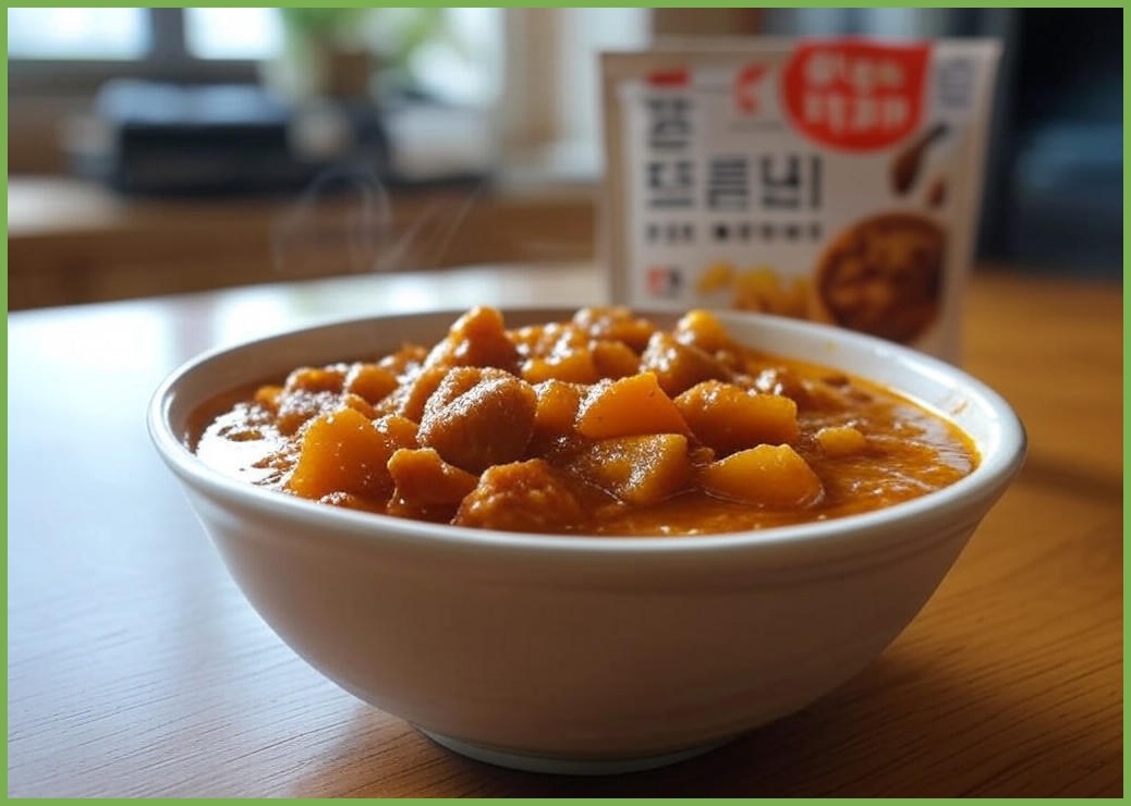[로켓프레시] 프레시지 푸짐한 애호박 돼지고기 고추장찌개 밀키트 2인분 (냉동), 690g, 1개 - 이미지 1