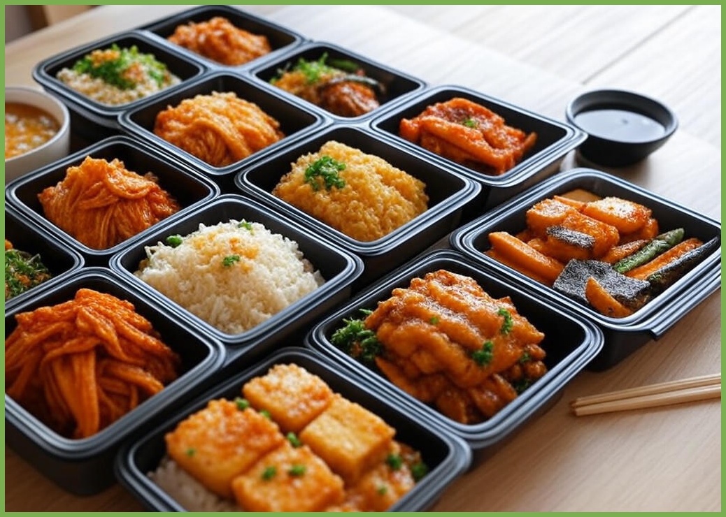 맛있저염 도시락 (콩팥) 6종 1세트_ (칼륨 인 나트륨 단백질 고려한 도시락 6+1 세트) - 이미지 2