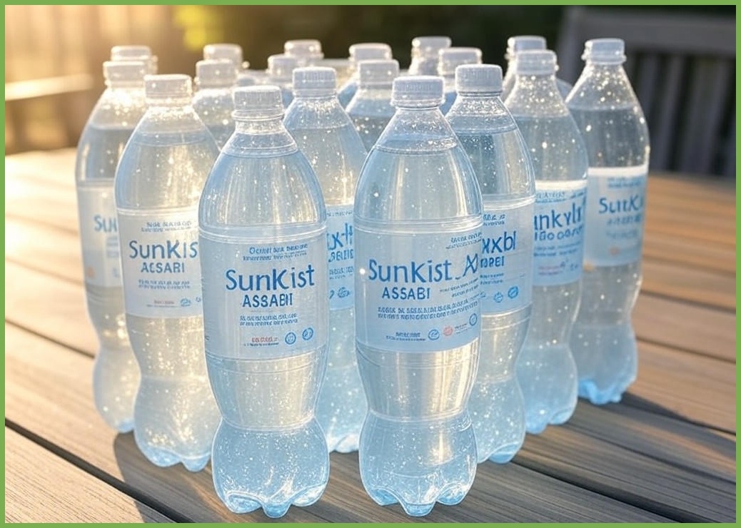 썬키스트 애사비 제로 스파클링, 24개, 350ml - 이미지 2