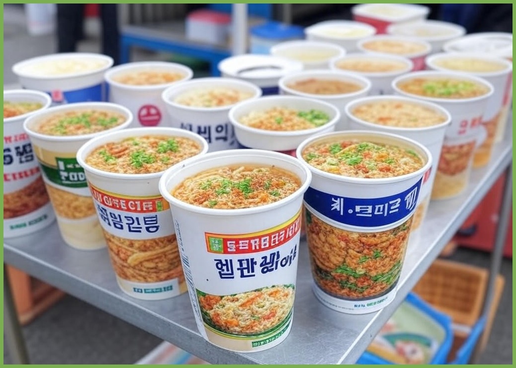 [안녕골목마켓] 오뚜기 즉석 컵밥 8가지 ( 톡톡김치알밥 참기름 김치볶음밥 참치마요덮밥 제육덮밥 김치참치덮밥 차돌강된장 보리밥 뚝배기불고기 돌솥비빔밥 ) 1호 세트 *안전포장* - 이미지 2