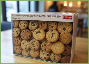 쿠키마스타 낱개포장 카페서비...