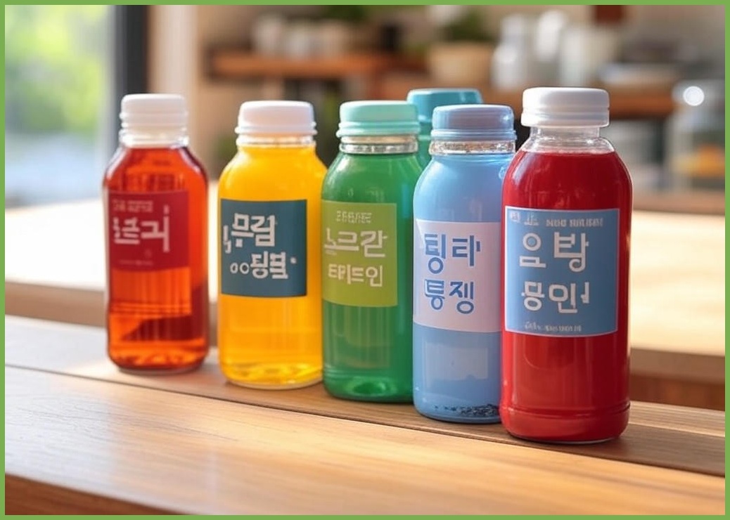 티즐 제로 5종 모음(유자그린티/라임민트/블랙자몽티/피치우롱티/피치얼그레이) 총 - 이미지 1