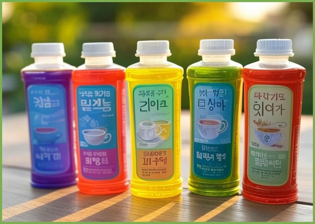 티즐 제로 5종 모음(유자그린티/라임민트/블랙자몽티/피치우롱티/피치얼그레이) 총 - 이미지 2